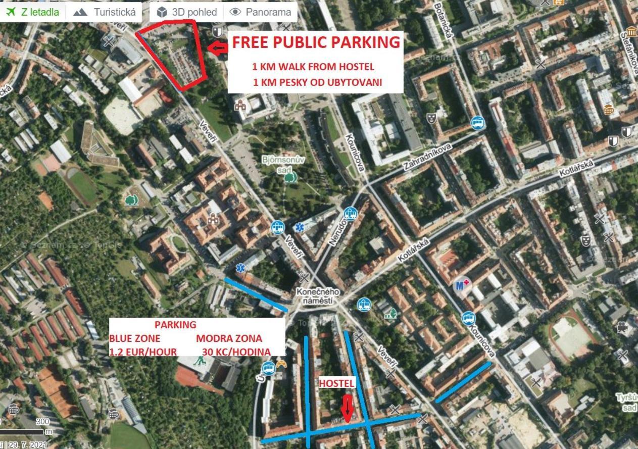 Apatrhostel Brno Брно Екстер'єр фото